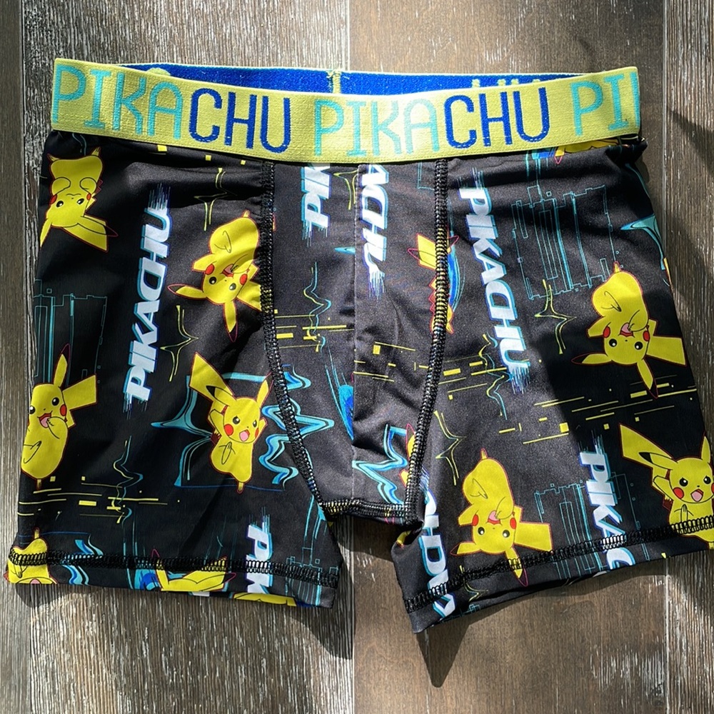 Never worn Pokémon boys boxer briefs SZ 10 - Picture 7 of 12